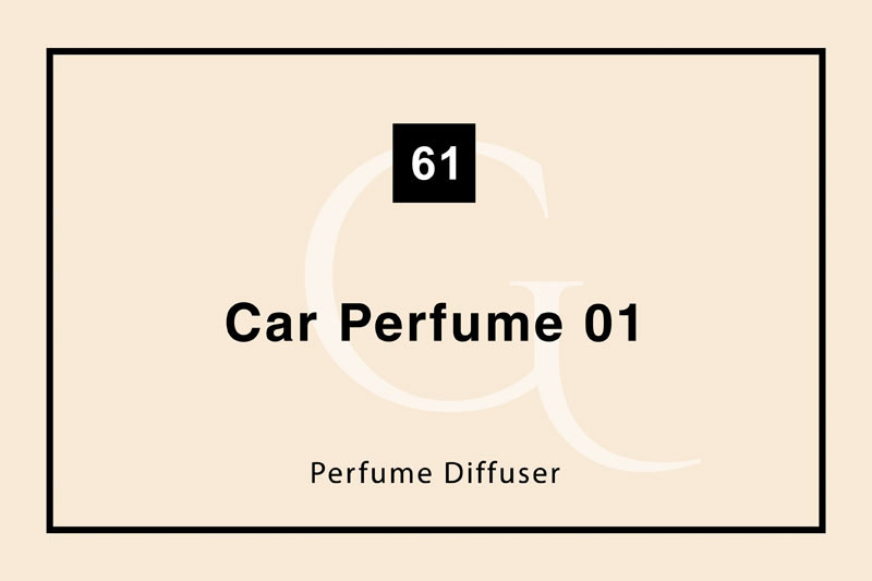 شماره ۶۱ Car Perfume
